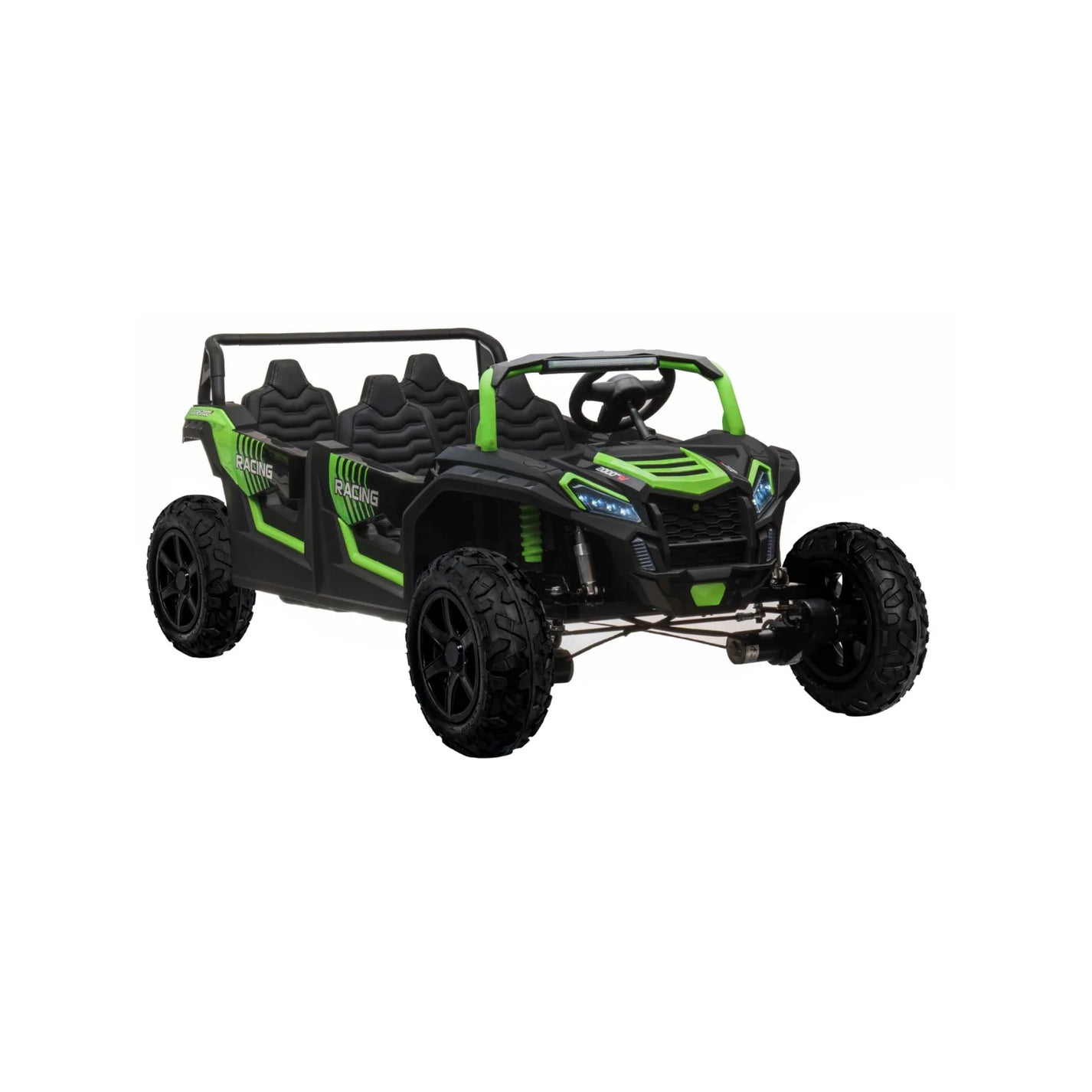 Štirisedežni otroški buggy na akumulator UTV2000 Li-ion – Zelena