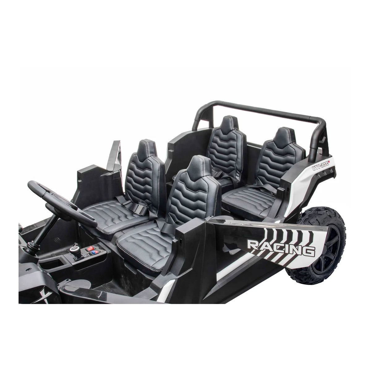 Štirisedežni otroški buggy na akumulator UTV2000 Li-ion – Zelena