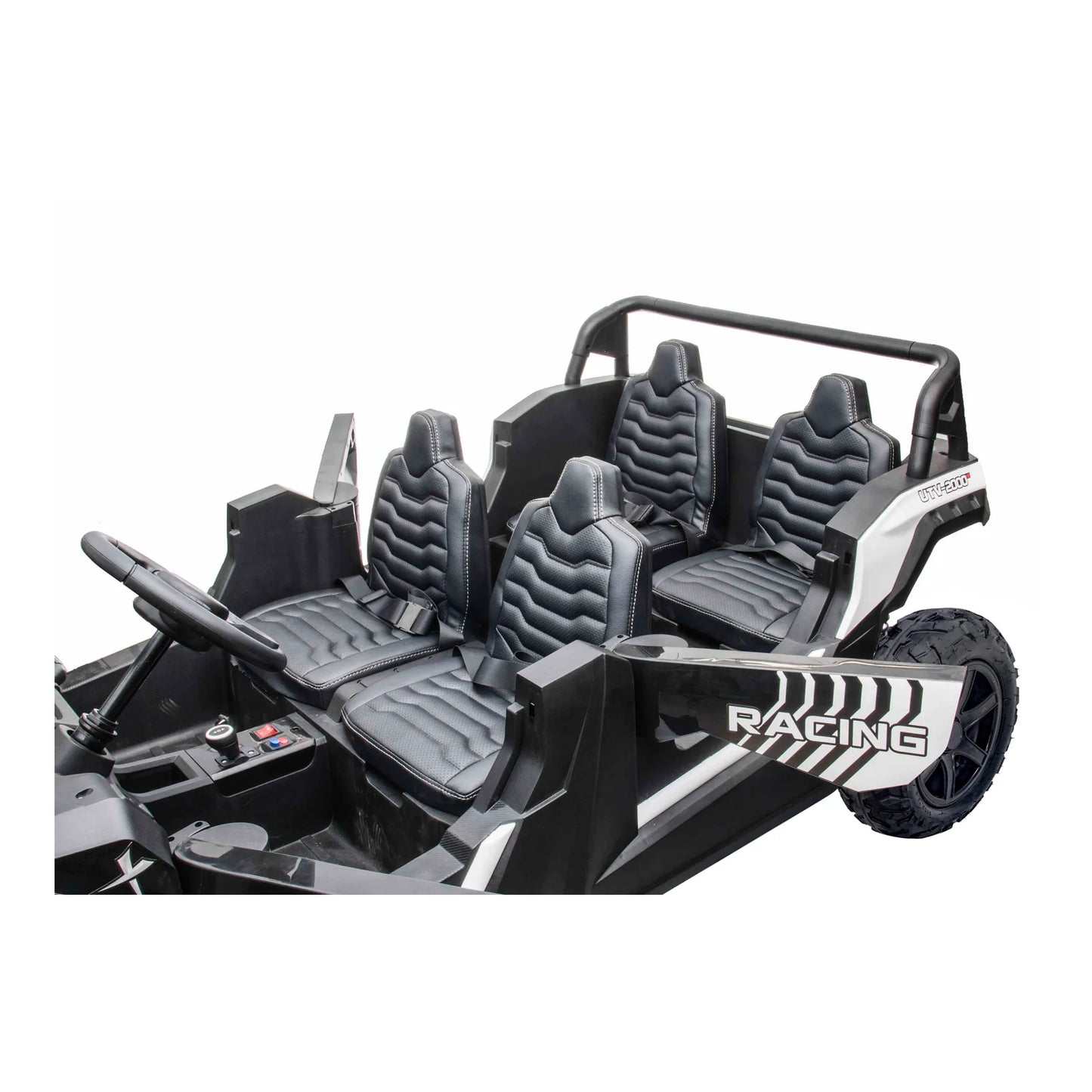 Štirisedežni otroški buggy na akumulator UTV2000 Li-ion – Zelena