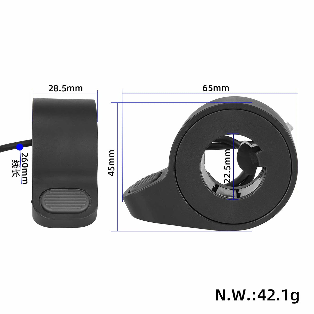 Original throttle for Electric scooter Xiaomi 5 PRO