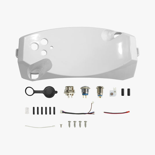 Set of white upper covers for KingSong 16S