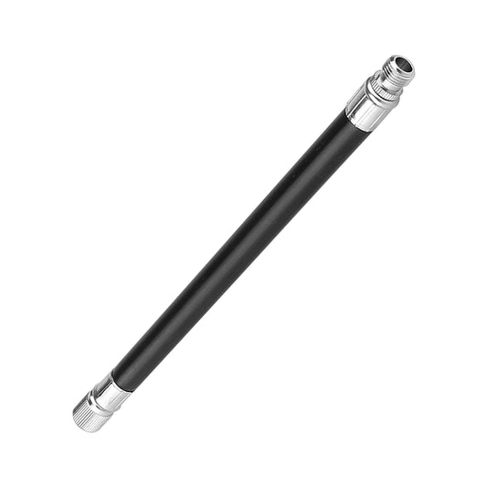 Valve extension for pumping electric scooter or bike tires