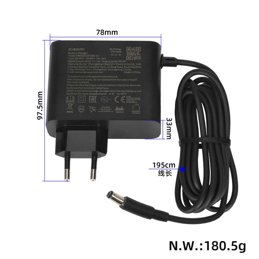 Original charger 24.2V 1.5A for electric scooter Xiaomi 4 Lite 2nd Gen