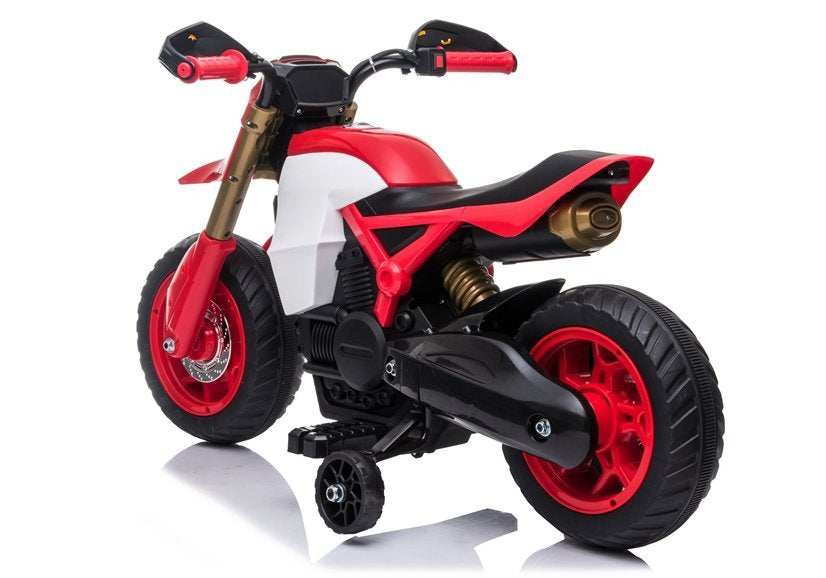 Otroški motor na akumulator TR1909 6 V – rdeča, pogled 3