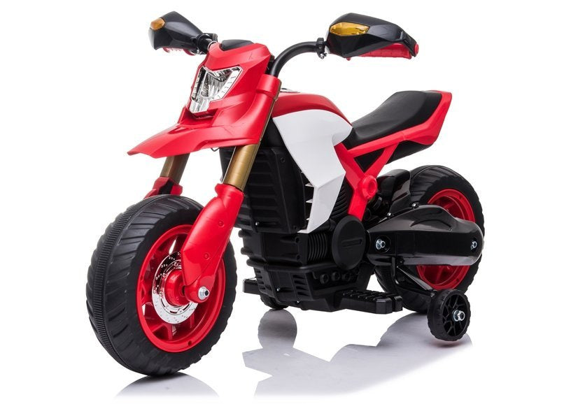 Otroški motor na akumulator TR1909 6 V – rdeča, pogled 4