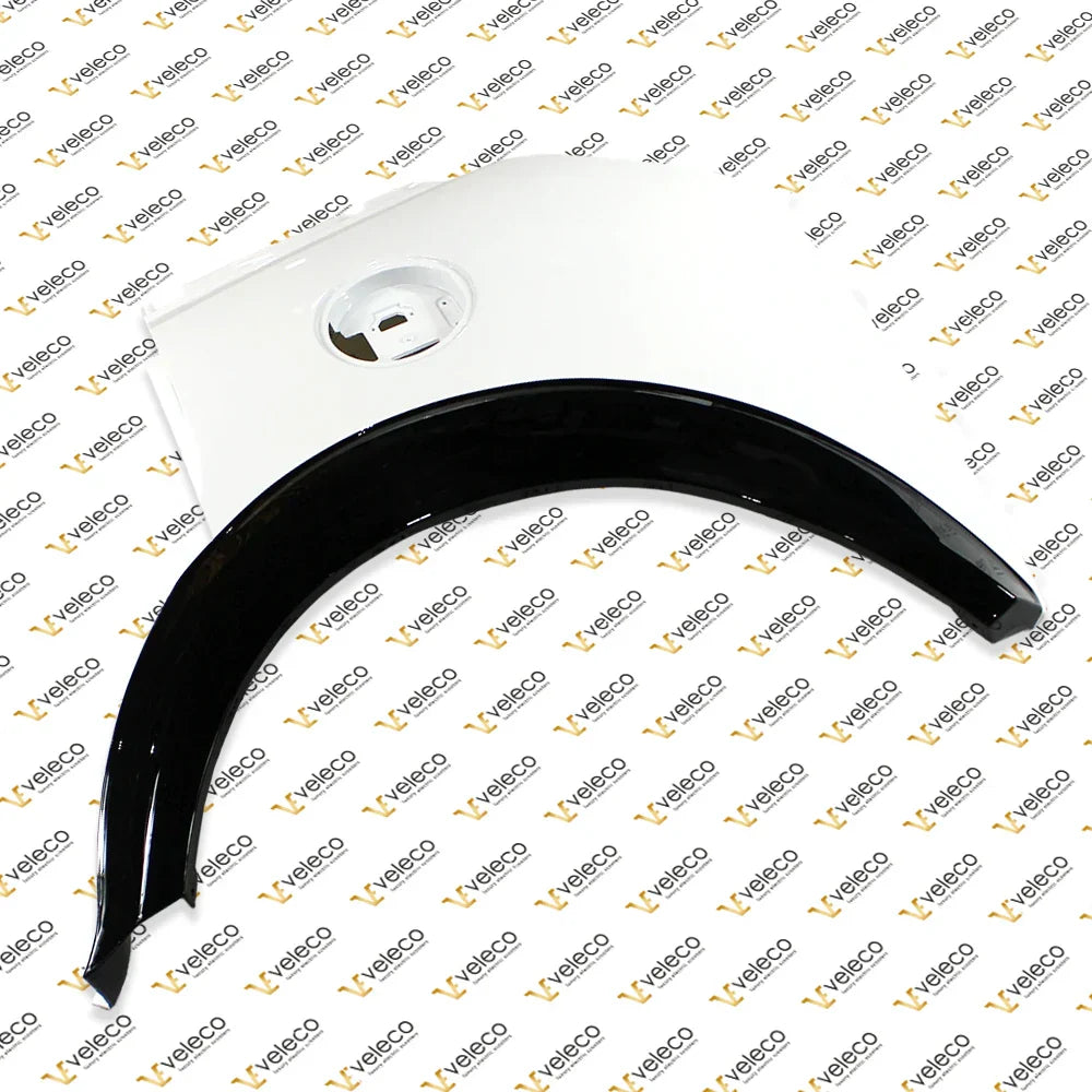 Rear left fender panel white Veleco Advena