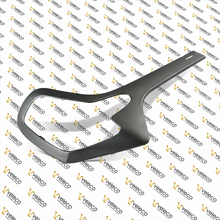 Silver frame for rear left Veleco Advena light