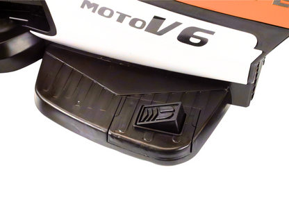 Otroški motor na akumulator HT-5188 z LED lučmi – oranžna, pogled 6