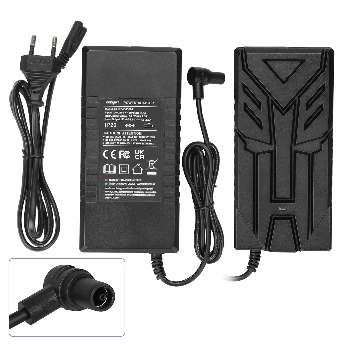 Ulip polnilec 54.6V 2.3A za električni skiro Xiaomi 4 Pro 2nd Gen