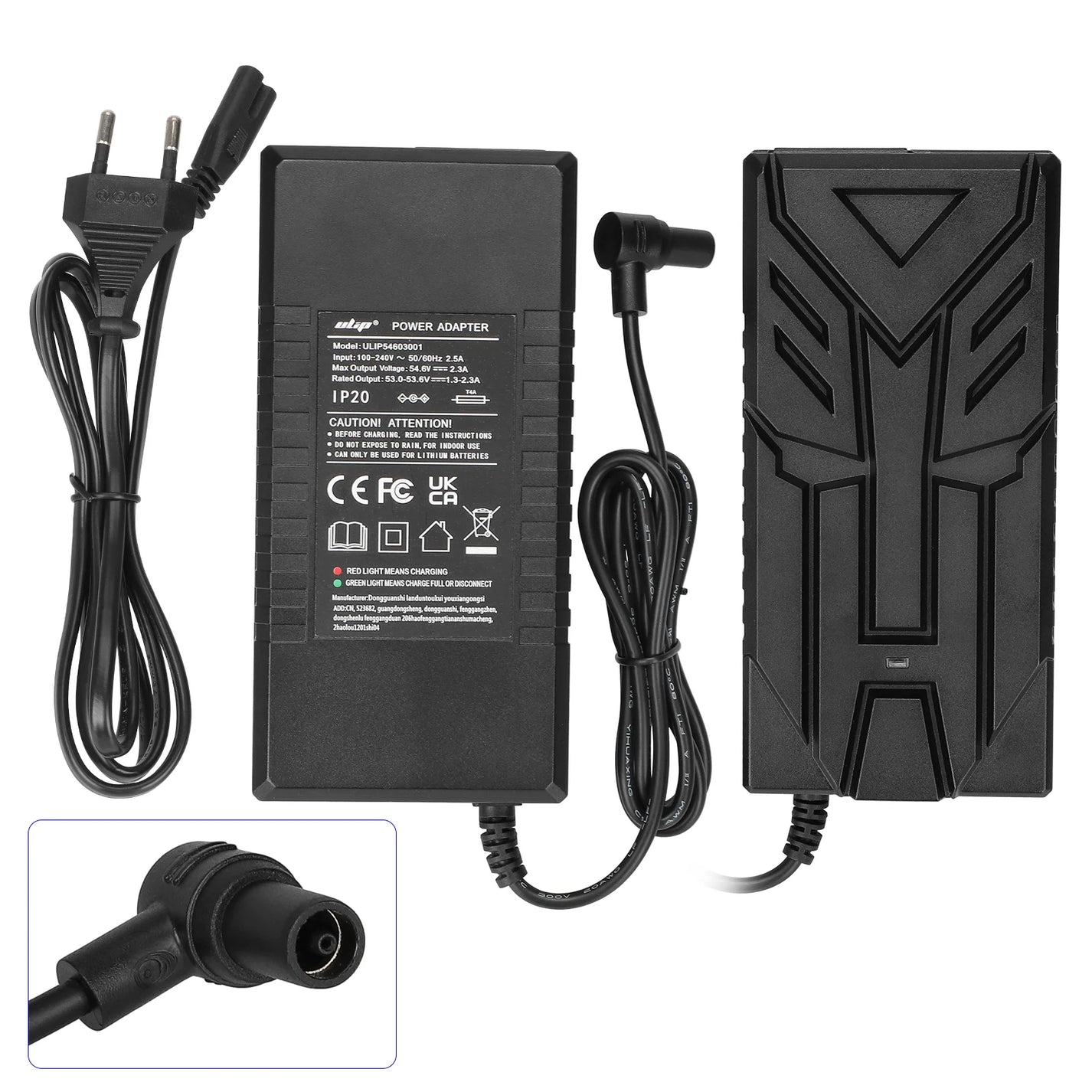 Ulip polnilec 54.6V 2.3A za električni skiro NAVEE S65