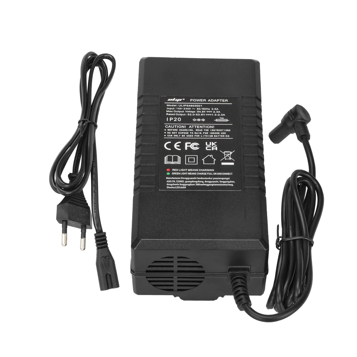 Ulip polnilec 54.6V 2.3A za električni skiro Xiaomi 4 Pro 2nd Gen