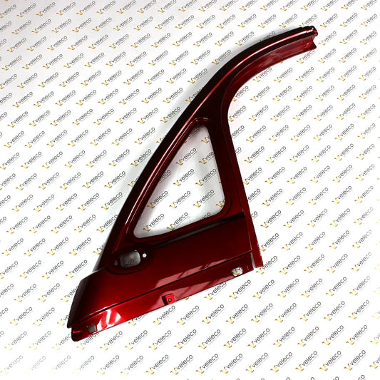 Front upper side protector left red Veleco Advena