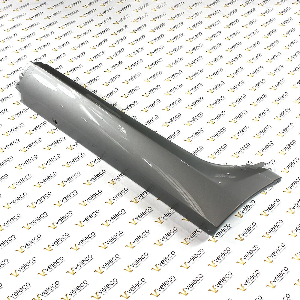 Silver threshold protector left rear Veleco Advena