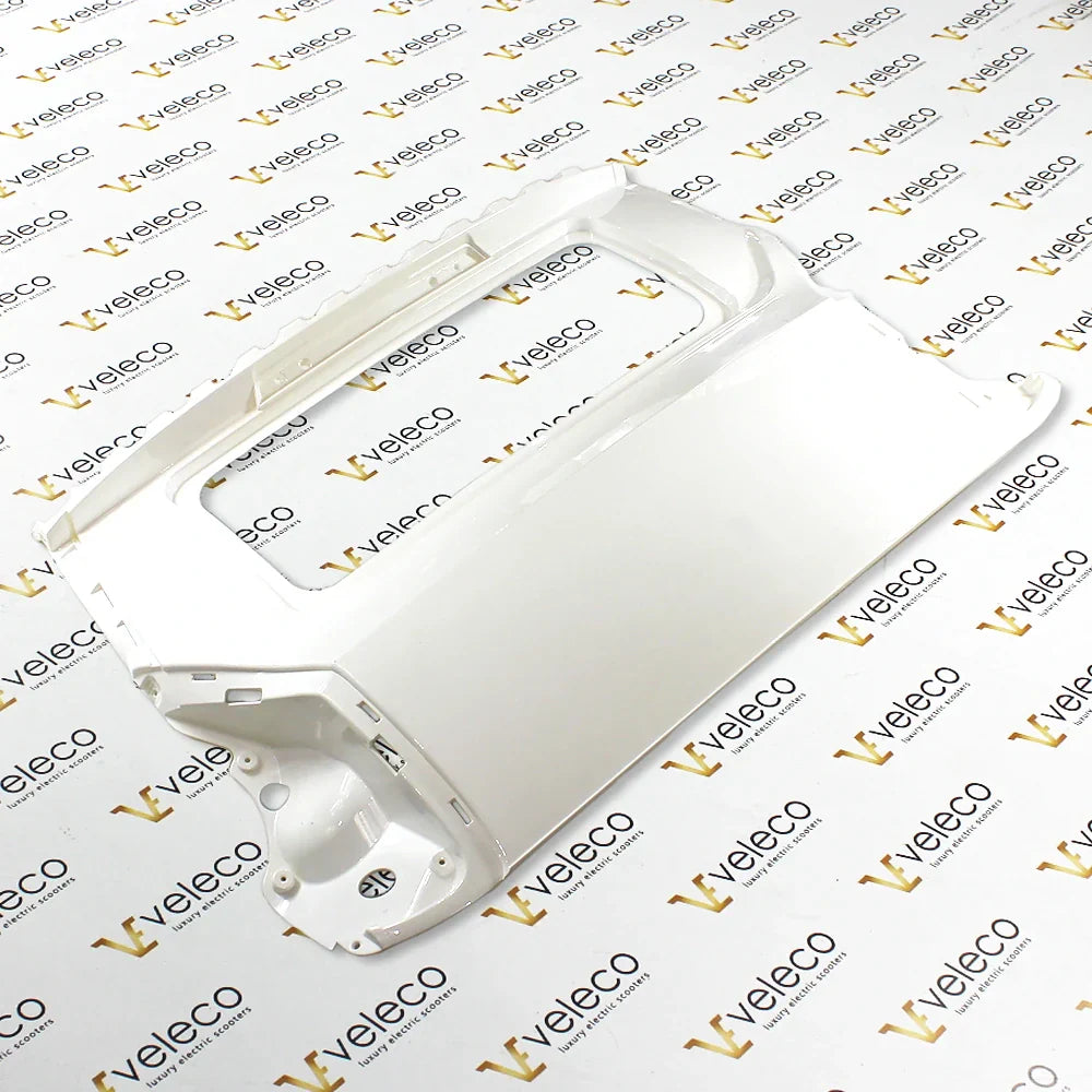 Rear plate with glass hole white Veleco Advena