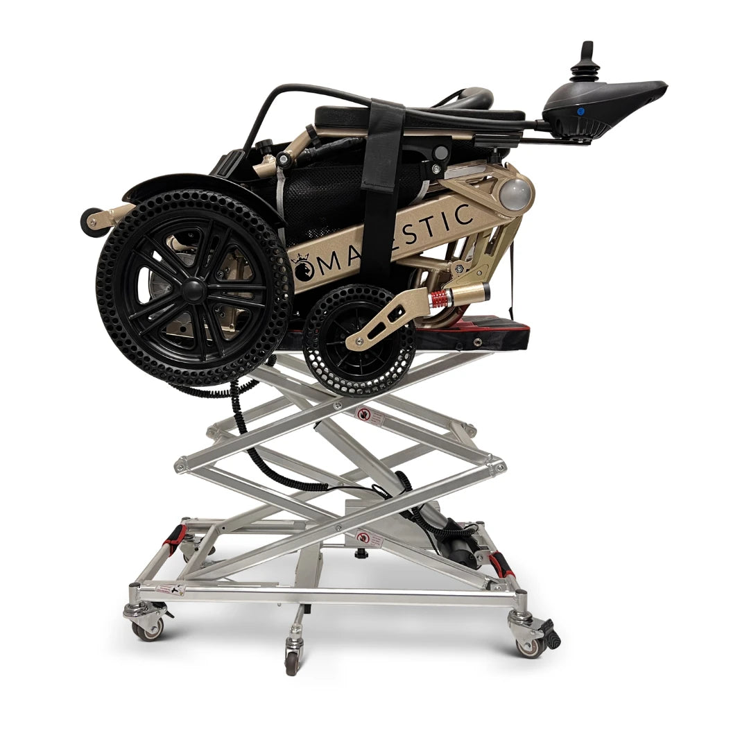 Portable Electric Lift for Wheelchair and Scooter GO-Lift