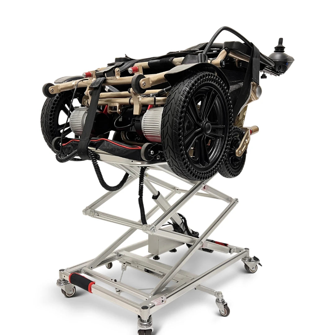 Portable Electric Lift for Wheelchair and Scooter GO-Lift