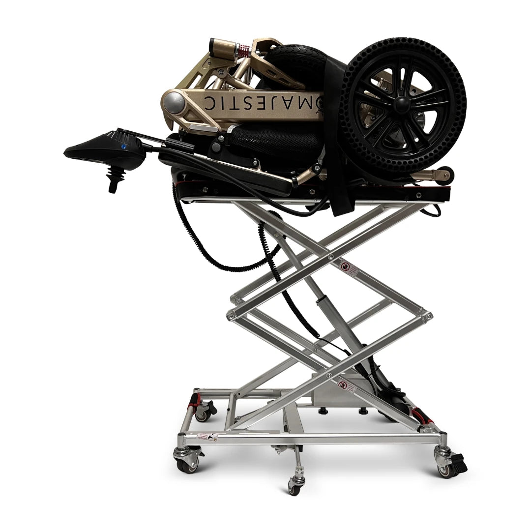Portable Electric Lift for Wheelchair and Scooter GO-Lift