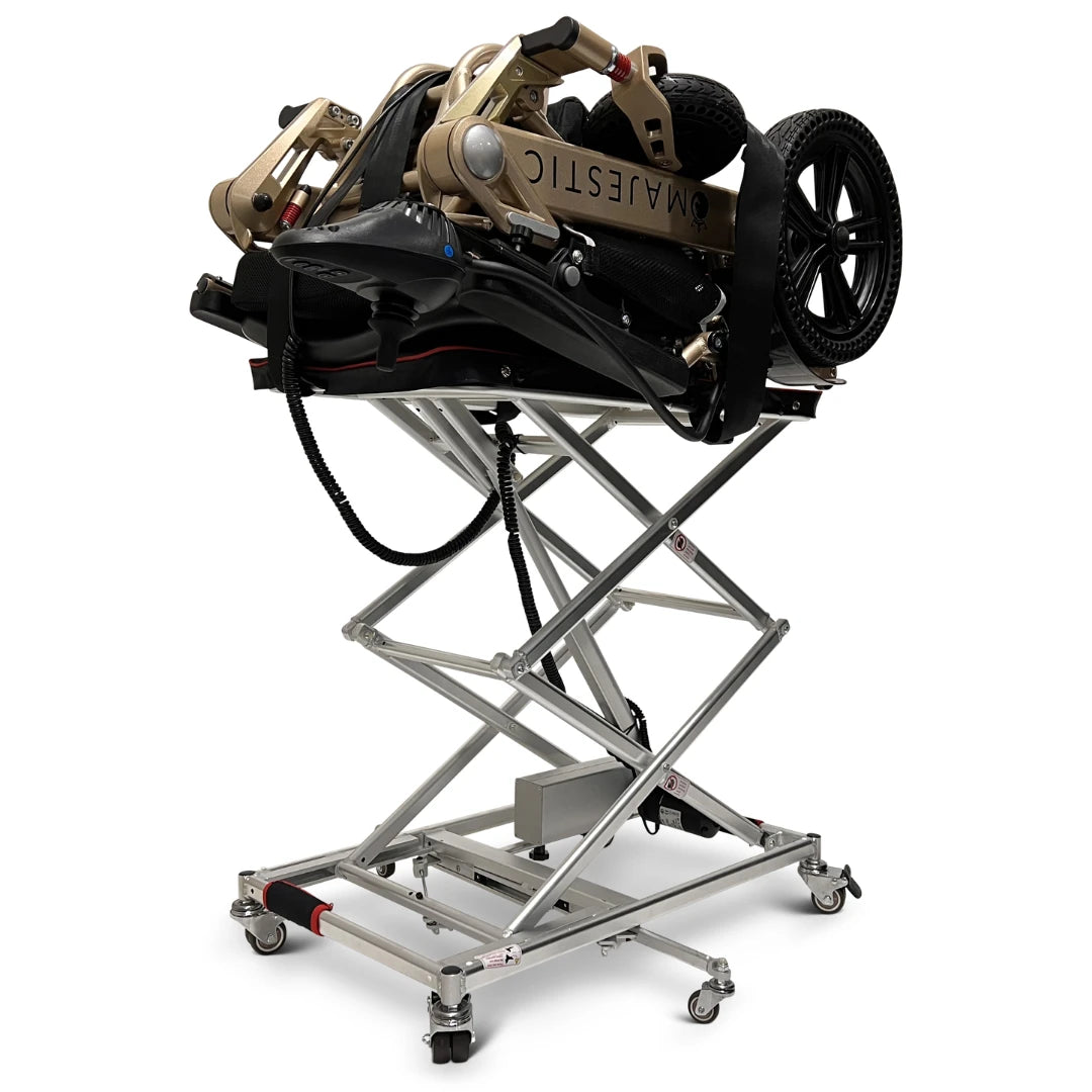 Portable Electric Lift for Wheelchair and Scooter GO-Lift