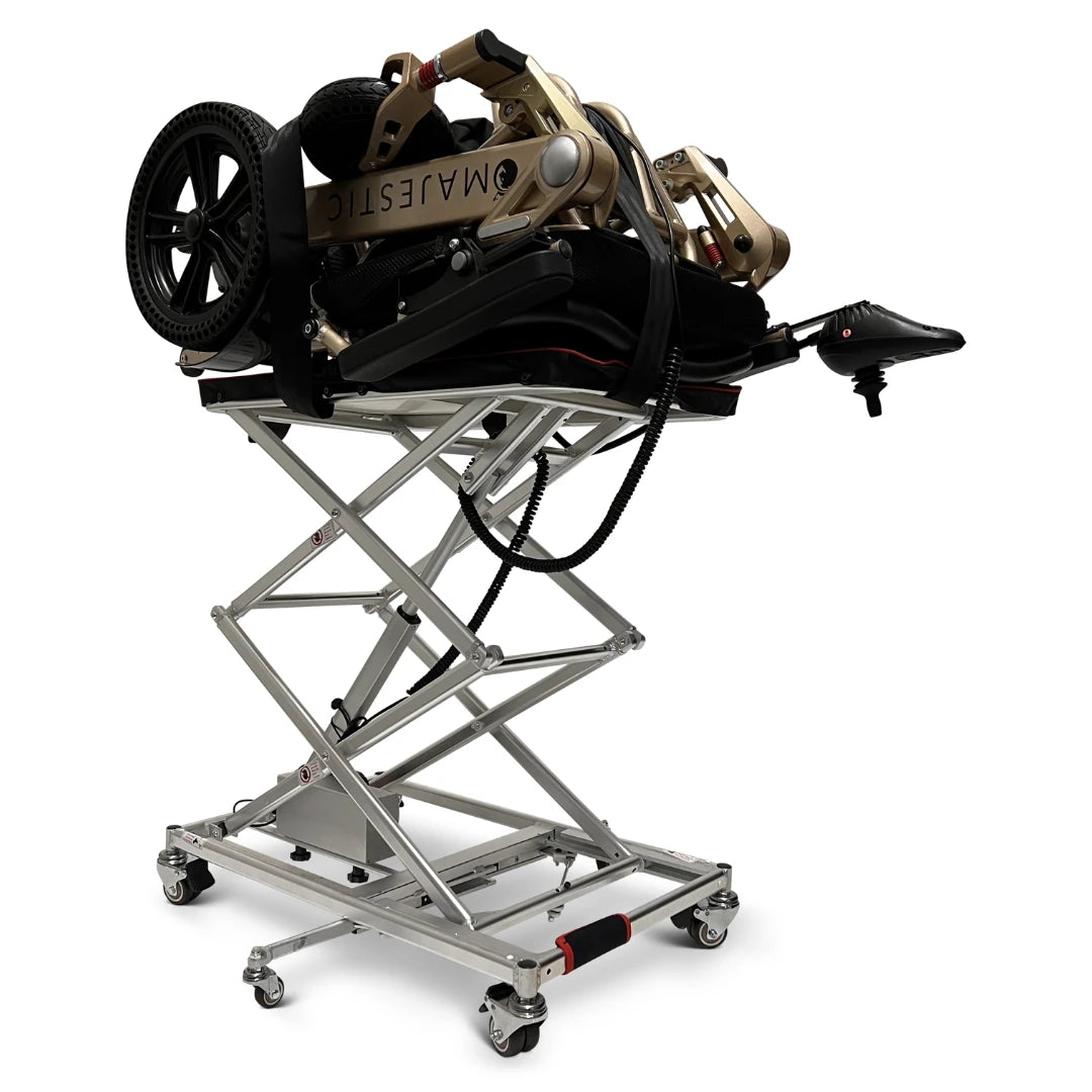 Portable Electric Lift for Wheelchair and Scooter GO-Lift