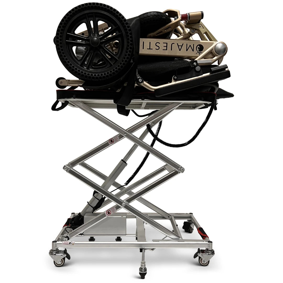Portable Electric Lift for Wheelchair and Scooter GO-Lift