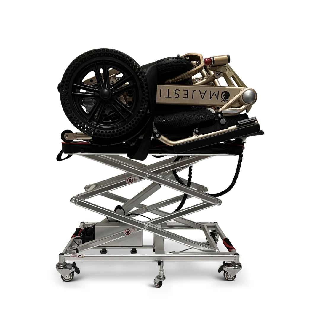 Portable Electric Lift for Wheelchair and Scooter GO-Lift