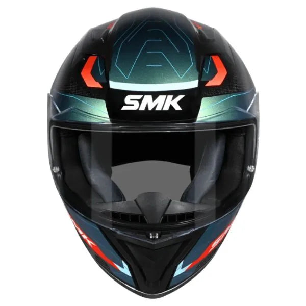 SMK Stellar Sport Flight integralna čelada GL257C – črna/modra/oranžna