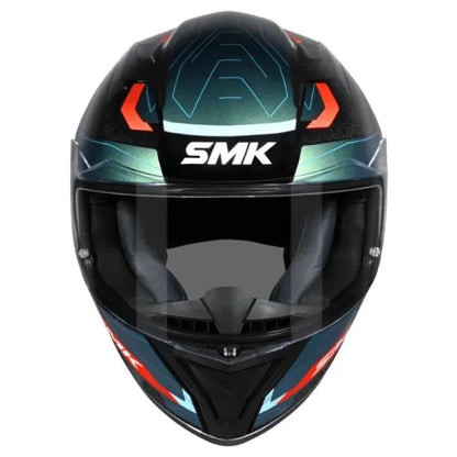 SMK Stellar Sport Flight integralna čelada GL257C – črna/modra/oranžna