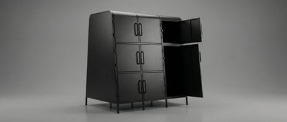 Kaluu SCOOTER BOX - Smart charging station and locker for up to 9 e-scooters