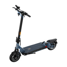 The product shown is an Electric Scooter, model Kingsong N12 Pro. The image displays the modern design of the scooter with a robust frame, wide footboard, and powerful tires, ensuring a comfortable ride. The handlebars are equipped with grips and control elements for easy operation. The overall look is sleek and functional, indicating high quality and performance.