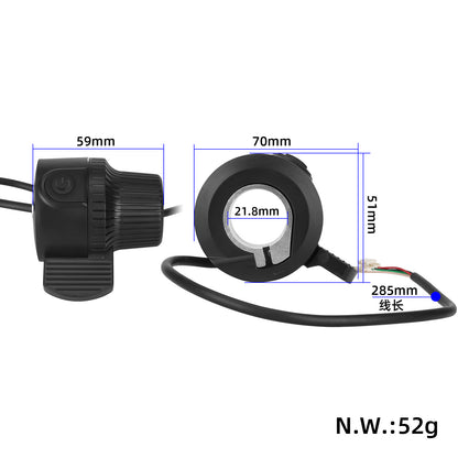 Originalna ročka za plin za električni skiro KuKirin G3