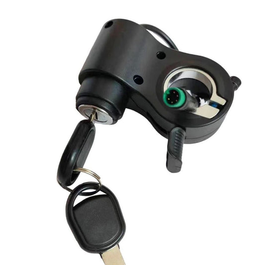 Throttle lever with key lock and green connector for KuKirin G2 Max