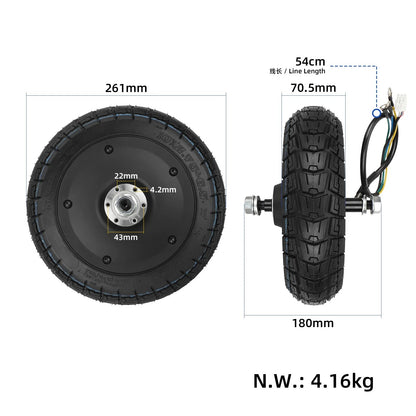 Rear motor with tire for KuKirin G2