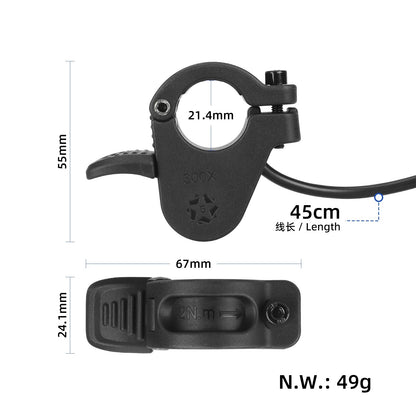300x Universal Throttle Handle for Electric Scooters