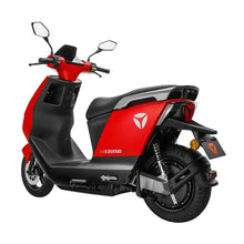 Electric Motorcycle Yadea Ezeego in red, boasting an elegant design and modern features.
