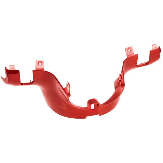 Dashboard lower cover, red Veleco ZT15