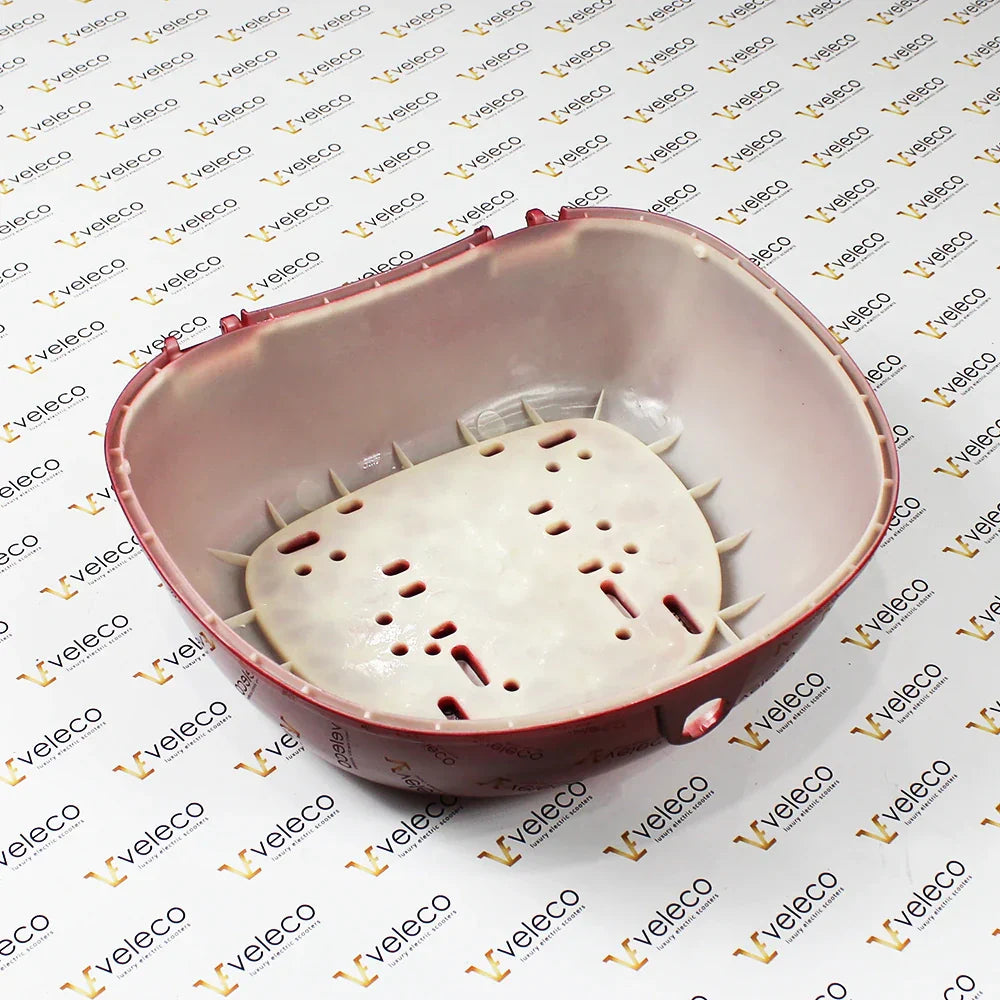 Lower part of locking box red ZTECH Veleco ZT63
