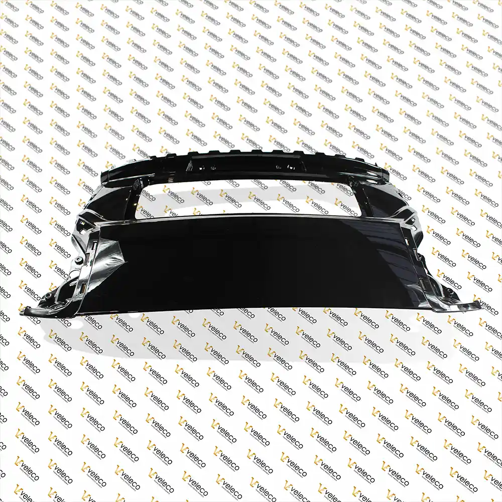 Rear plate with glass hole, black color Veleco Advena