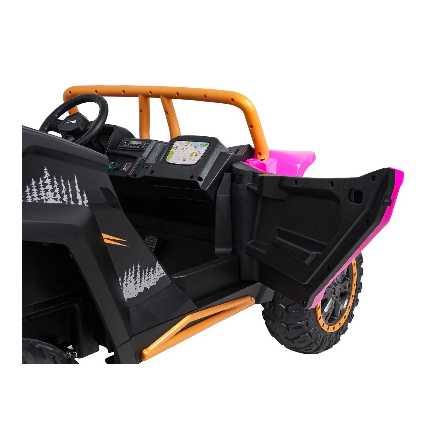 Otroški buggy na akumulator Arctic Cat WILDCAT XX – Roza
