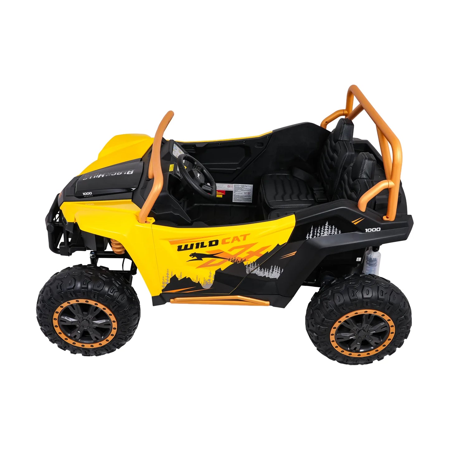 Otroški buggy na akumulator Arctic Cat WILDCAT XX – Rumena