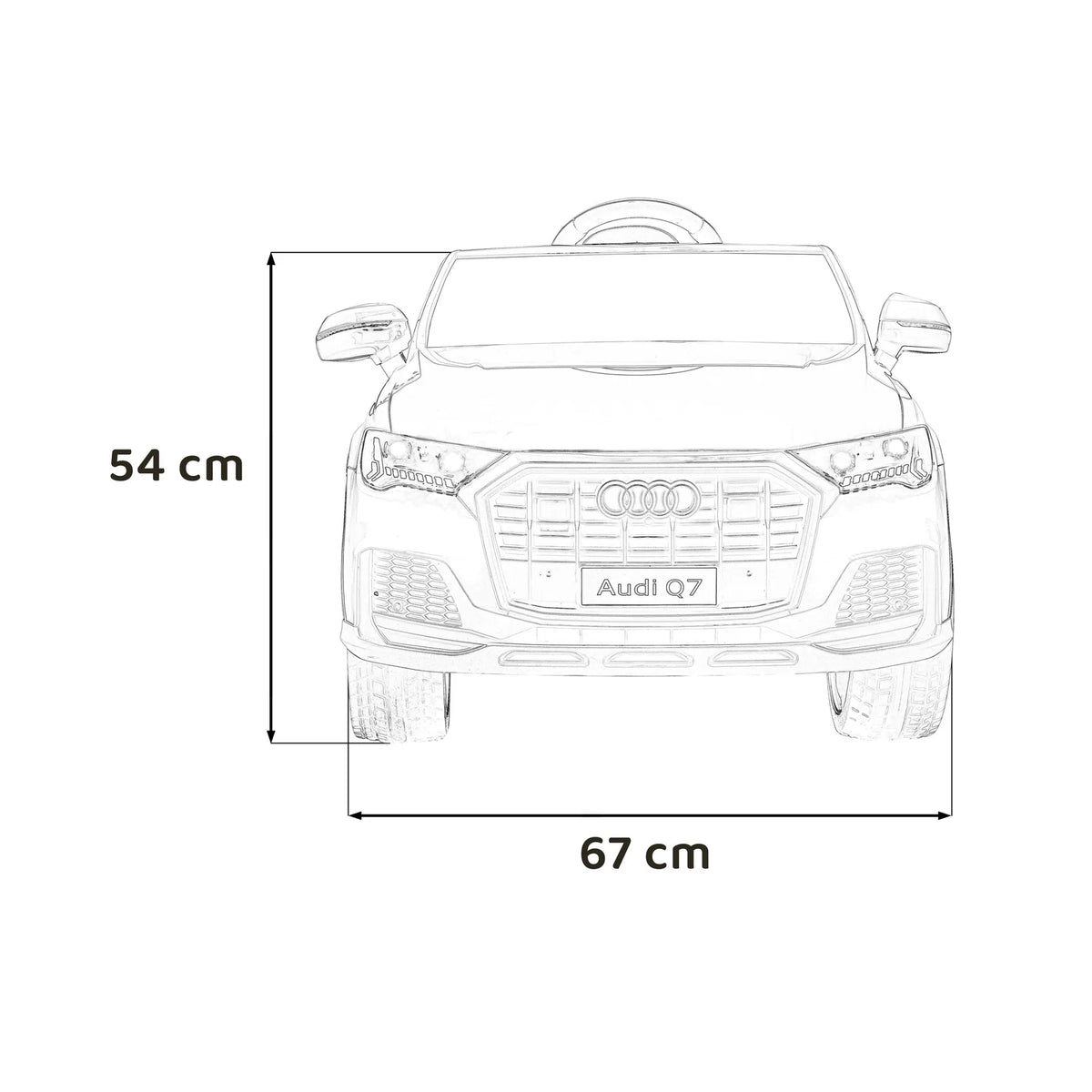 Otroški električni Audi Q7 NEW LIFT