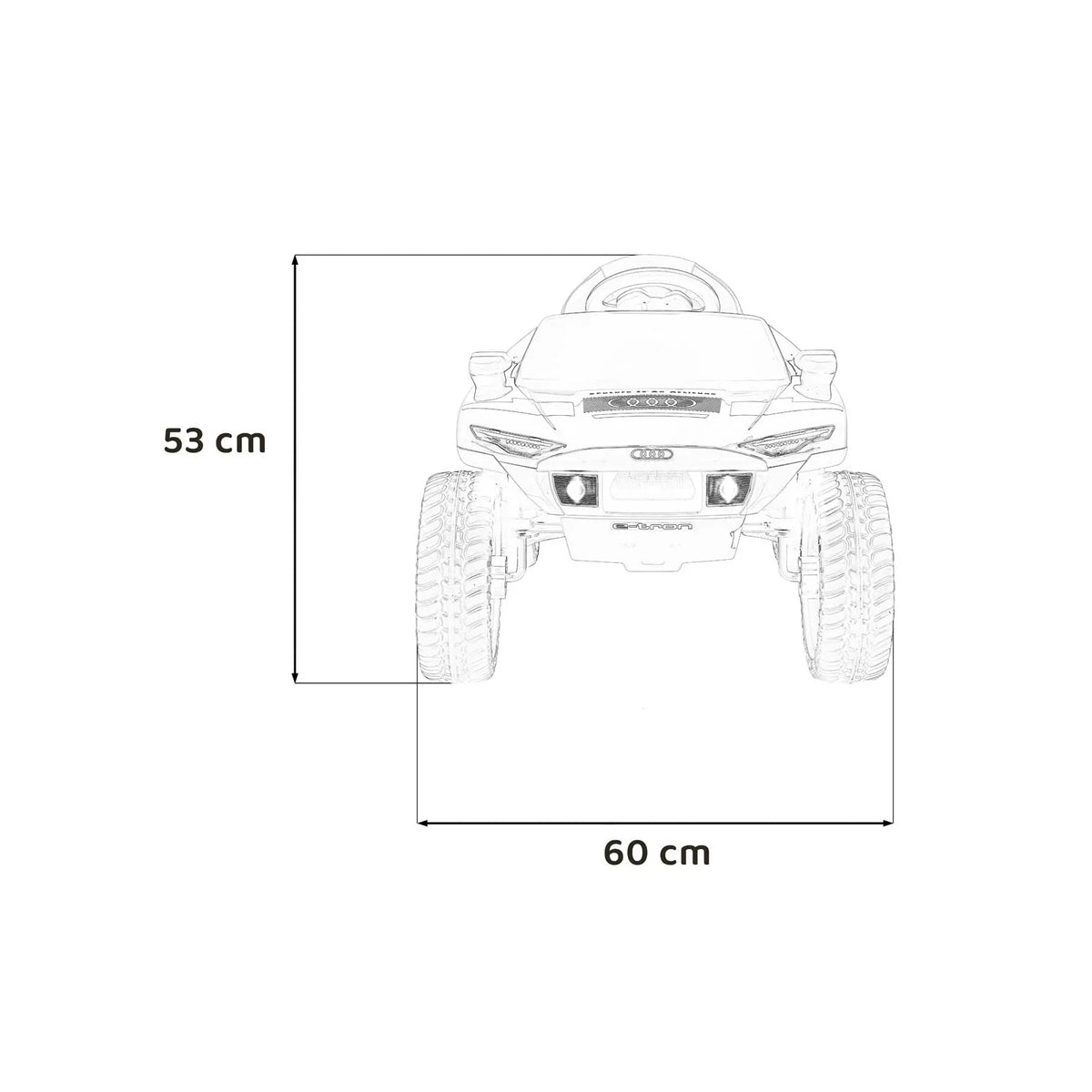 Otroški električni Audi RSQ e-tron