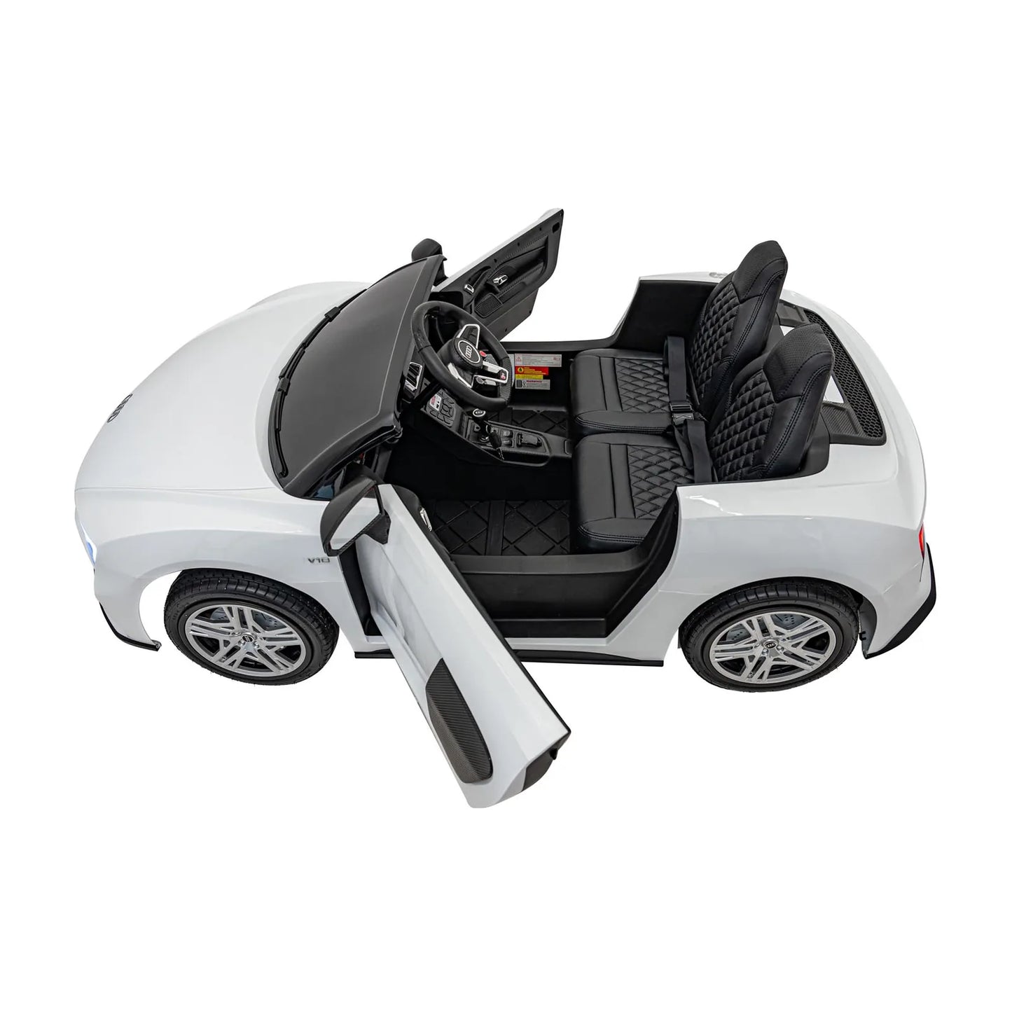 Otroški električni avto Audi Spyder R8 LIFT – Bela