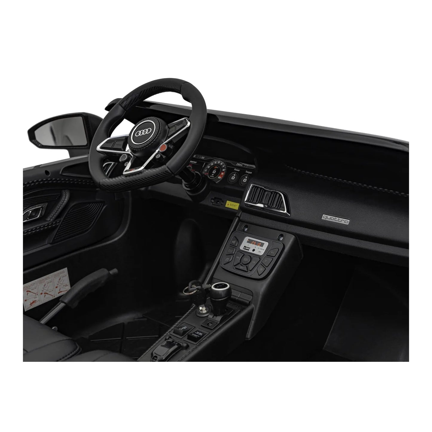 Otroški električni avto Audi Spyder R8 LIFT – Siva