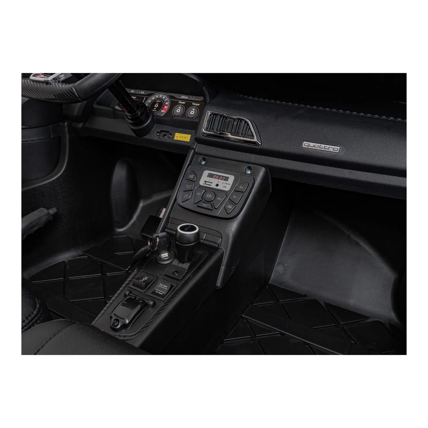 Otroški električni avto Audi Spyder R8 LIFT – Rdeča
