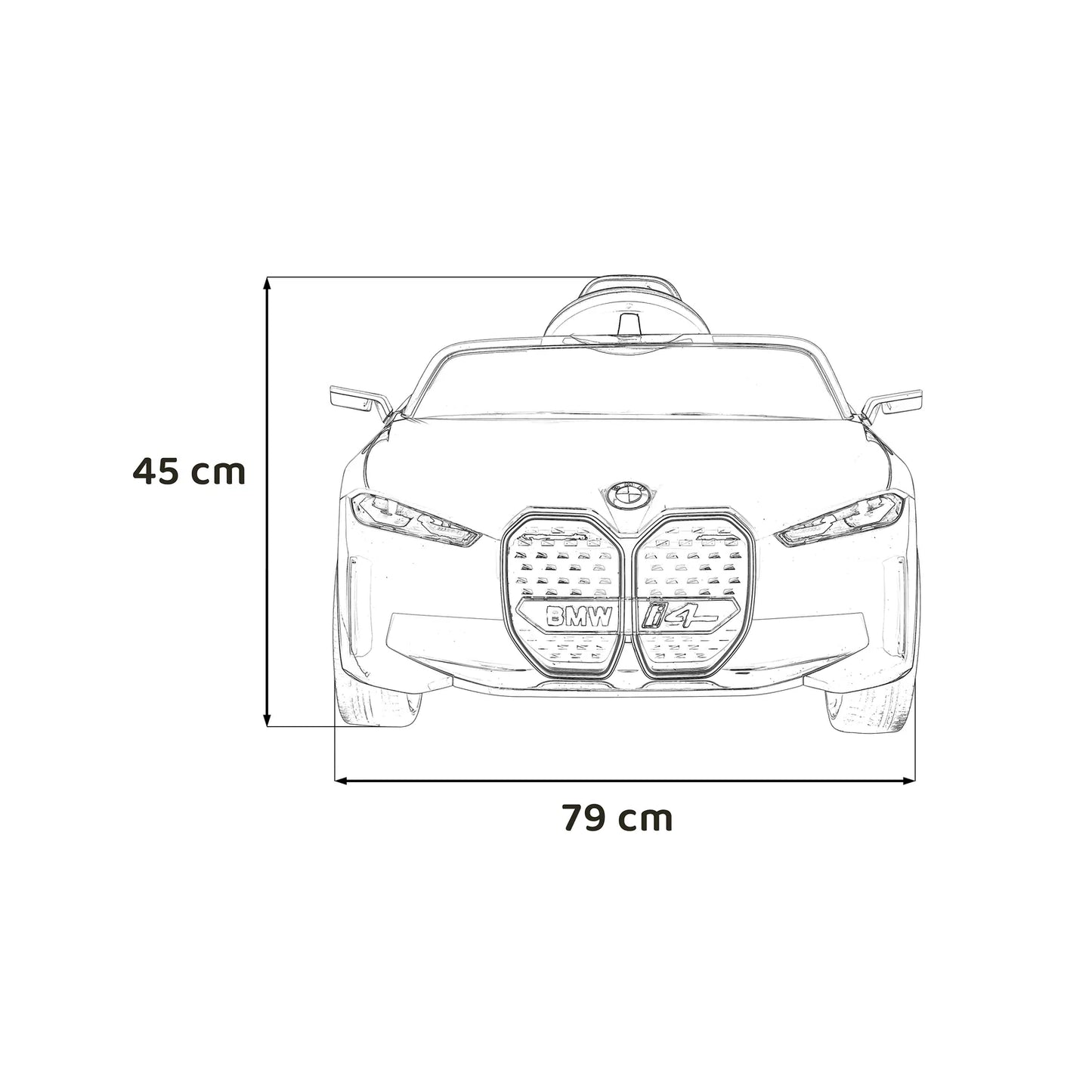 Otroški električni BMW i4