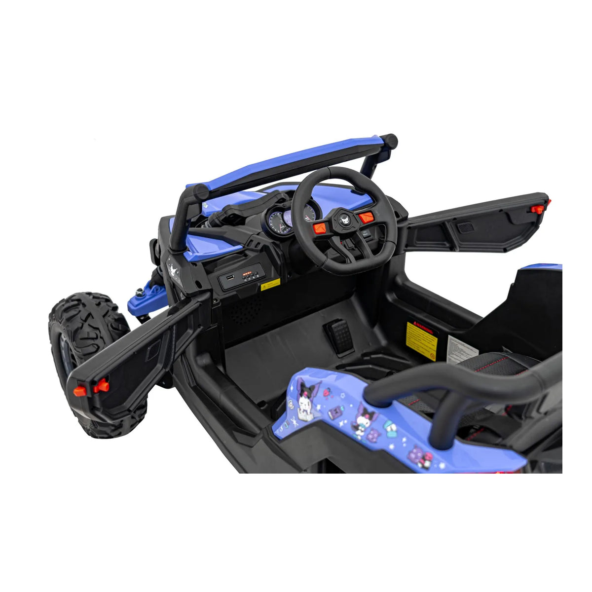 Otroški električni buggy ATV Defend 4x4 Kuromi