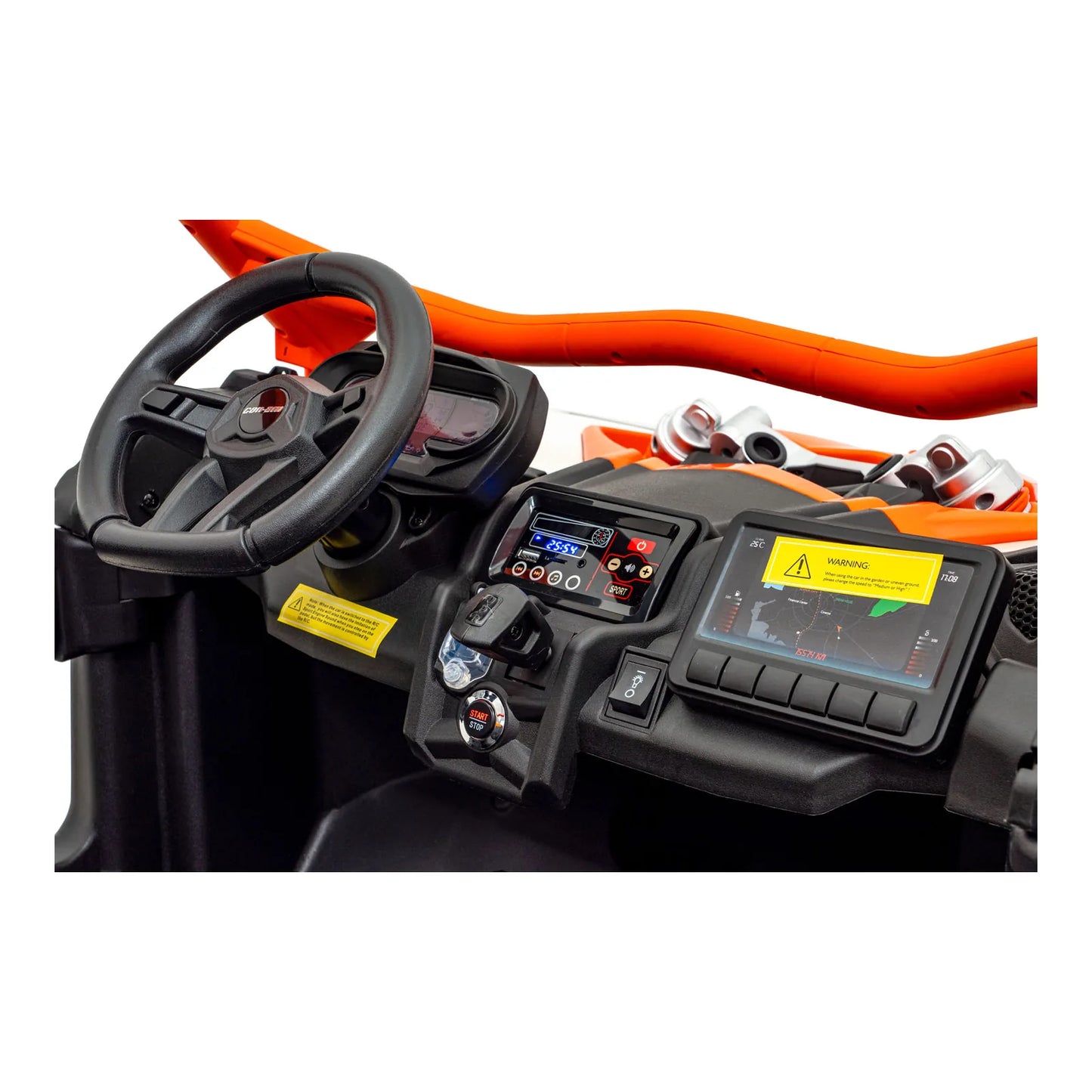 Otroški buggy na akumulator Maverick Turbo RR STRONG – Oranžna