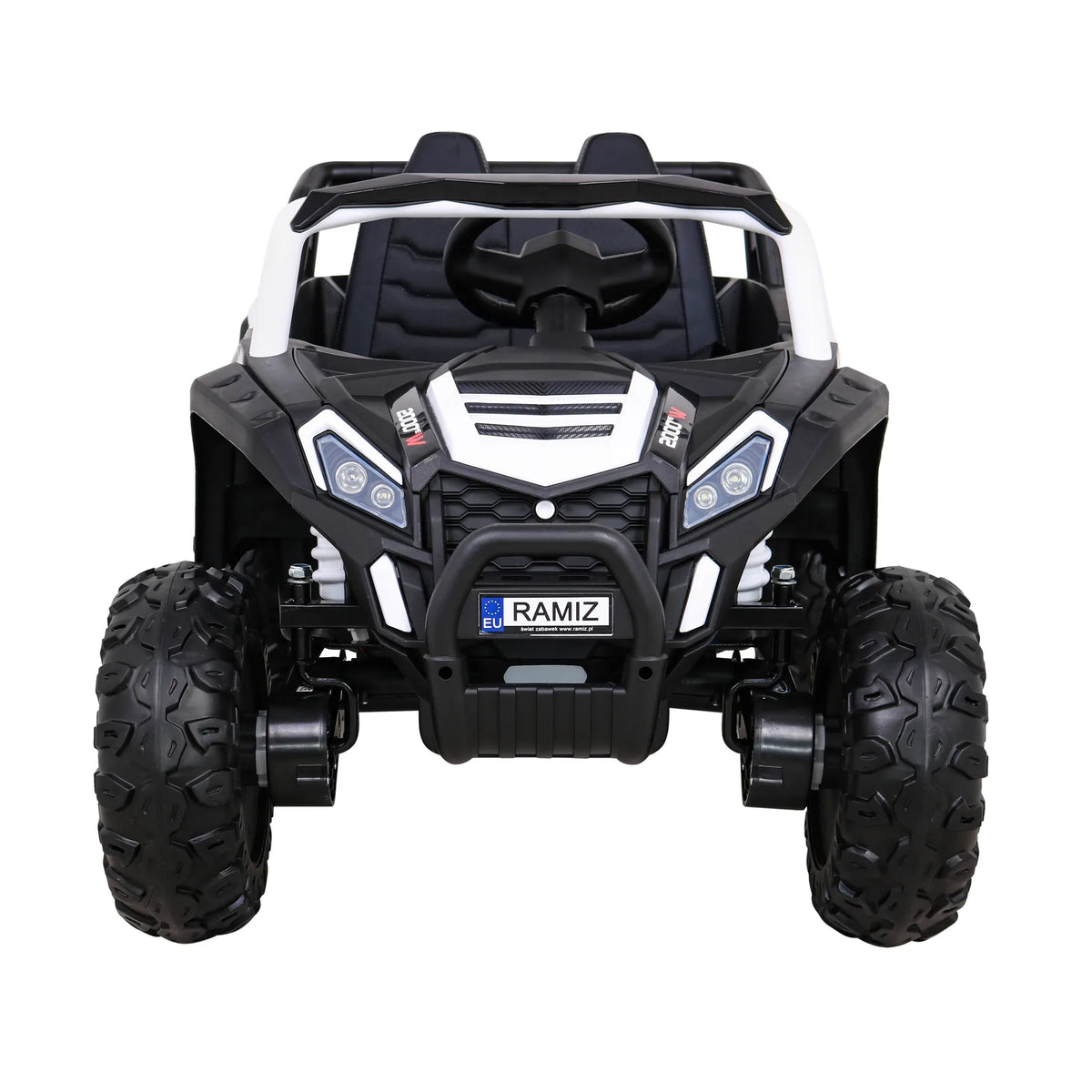 Otroški buggy na akumulator UTV 2000M Racing – Bela