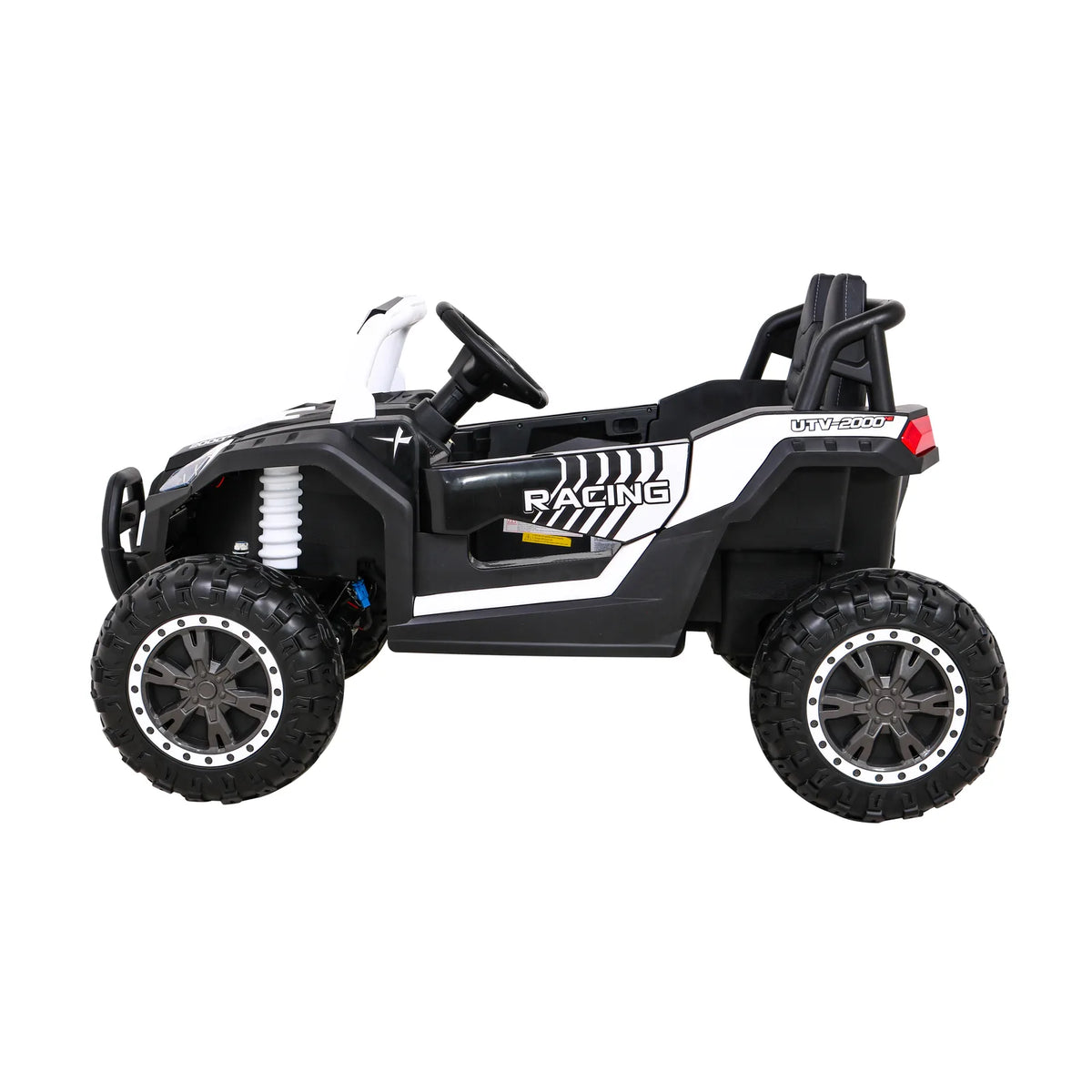 Otroški buggy na akumulator UTV 2000M Racing – Bela