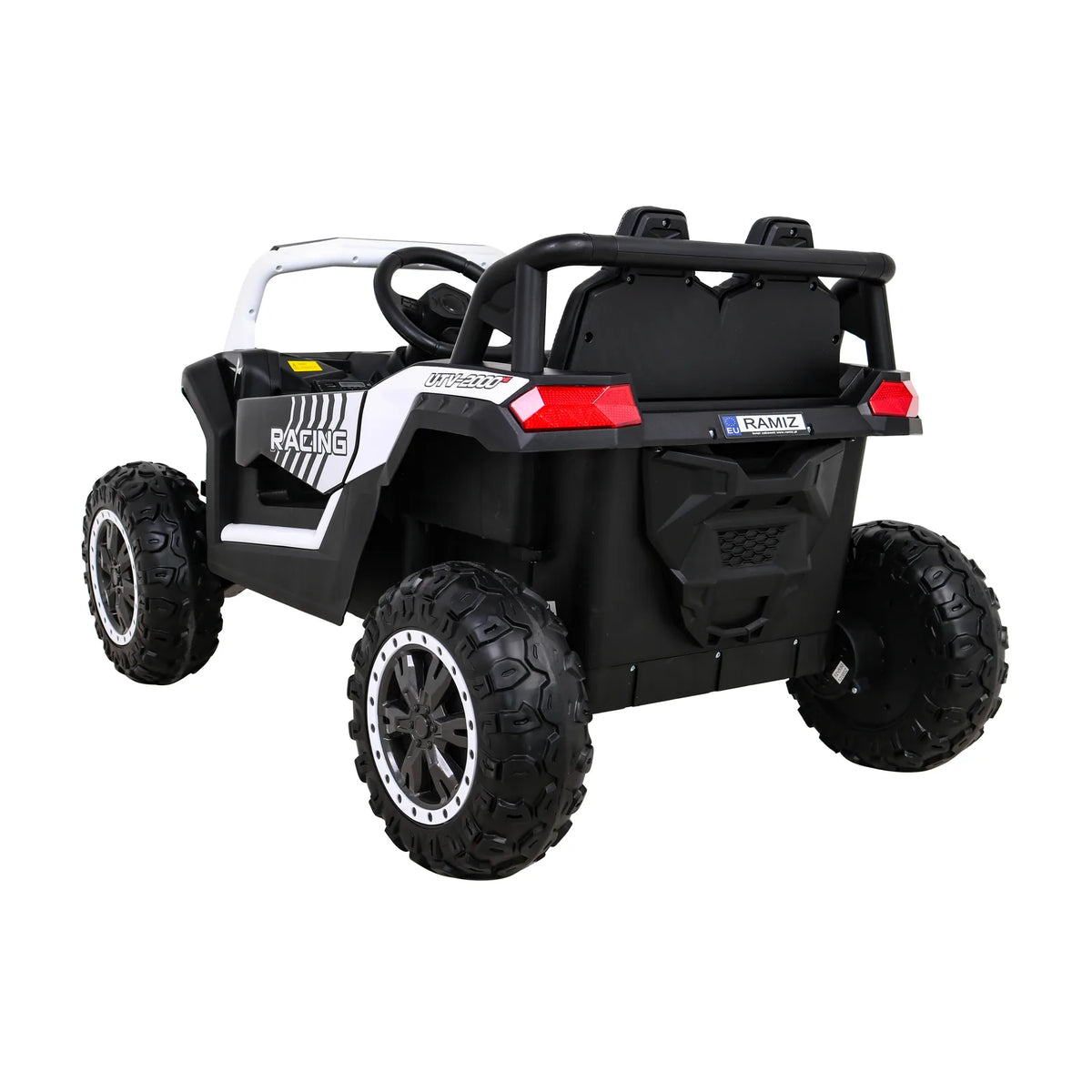 Otroški buggy na akumulator UTV 2000M Racing – Bela